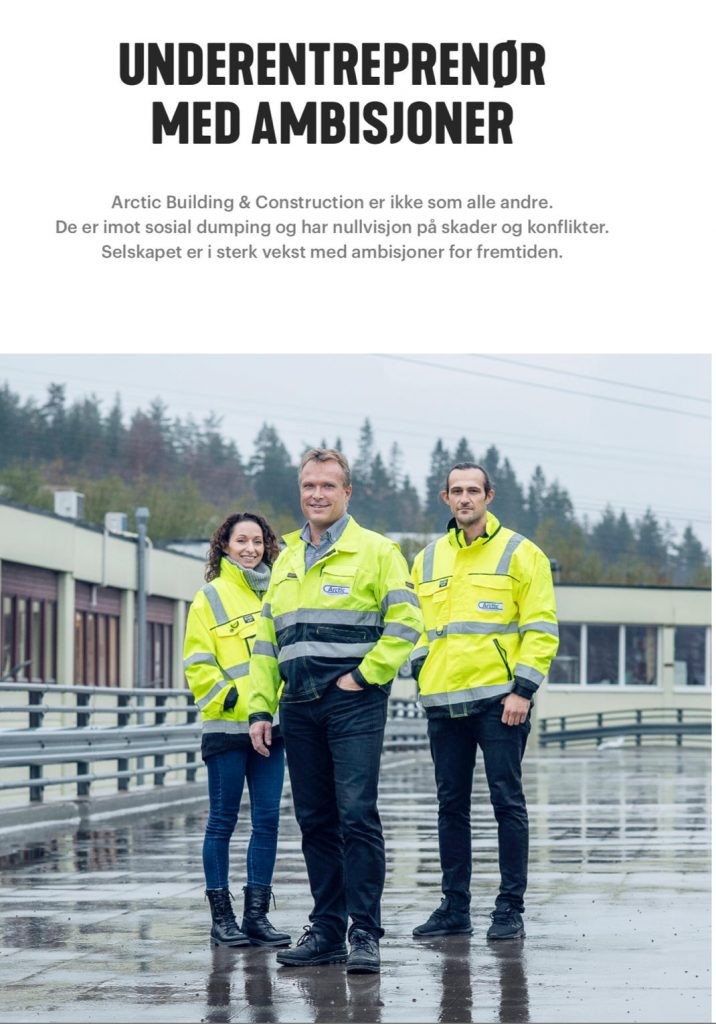 Underentreprenør med ambisjoner