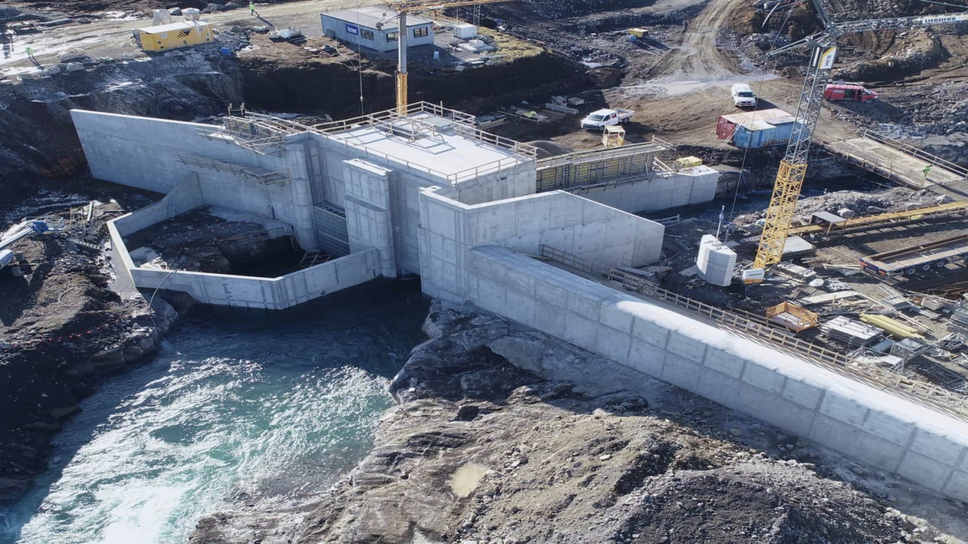 Bruarvirkjun hydro powerplant, Iceland